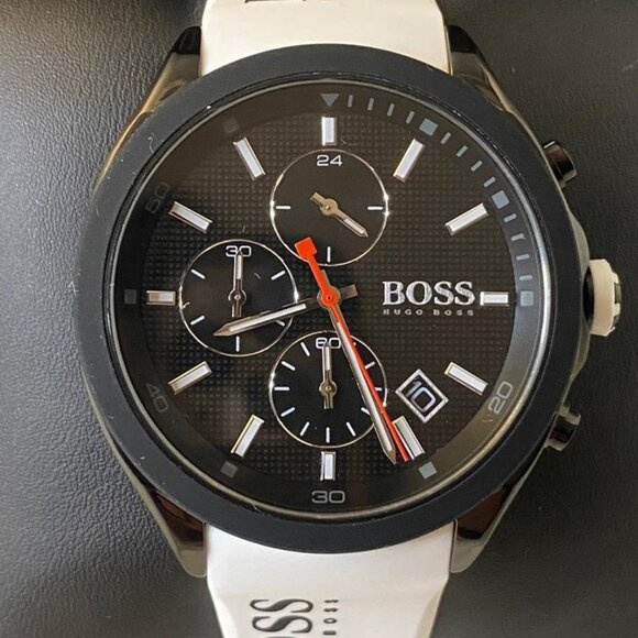 COPY - Hugo Boss Men’s Velocity Black Watch NEW - Picture 6 of 10
